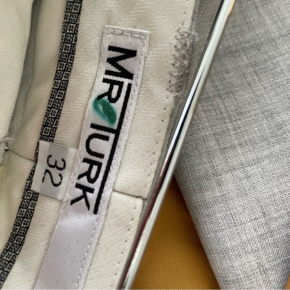 Mr Turk Men's Gray Dress Pants - Picture 3 of 3